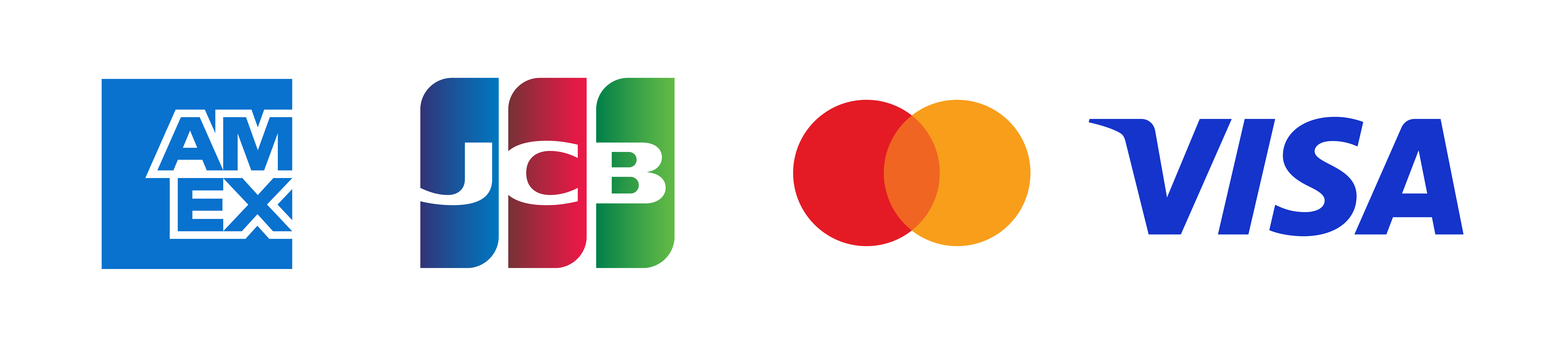 We Accept all major credit cards